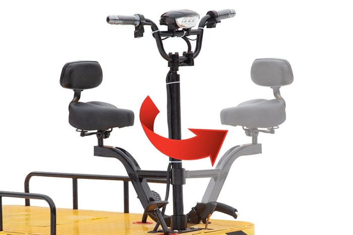 Платформенная тележка электрическая RuTrike СКЛАД 2500 — изображение 5